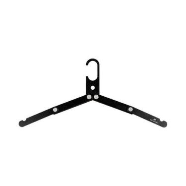 Imagem de Cabide De Roupas Portátil Em Liga De Alumínio Dobrável Para Camping Ao