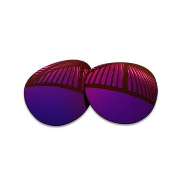 Imagem de MYCOURAG Lentes de reposição polarizadas com proteção UV para óculos de sol Ray-Ban RW4013F Headliner (Gen 2) 51 mm - Midnight Sun espelhado revestido polarizado