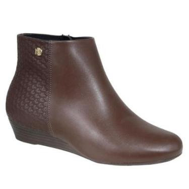 Imagem de Bota Modare Cano Curto 7076.100 Feminina Salto Baixo-Feminino