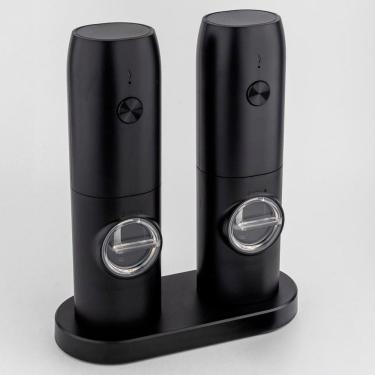 Imagem de Moedor Elétrico Ajustável Para Temperos Grãos De Café E Sal