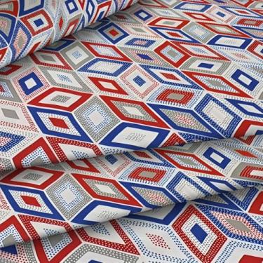 Imagem de 1 Metro de Tecido Percal 180 Fios Para Lençol Algodão (150 fios, Estampa 19)