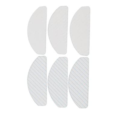 Imagem de 6 Peças de Substituição de Pano de Esfregão para Almofadas de Limpeza para Acessórios de Vassoura de Aspirador de pó Vac 2pro