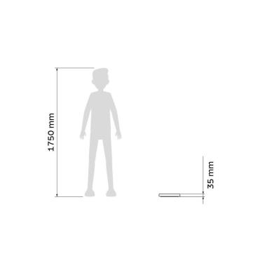 Imagem de Prato Para Vaso De Planta Tramontina Em Polietileno Granito Pedra Pp