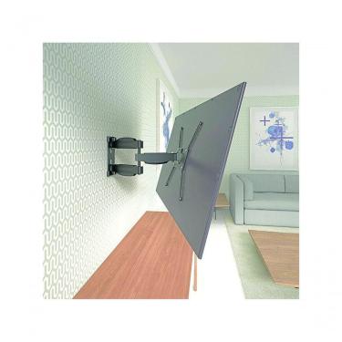 Imagem de Suporte Multivisao Triarticulado + Inclinacao Para Tv De 14 A 56 Polegadas Preto