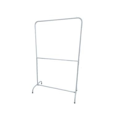 Imagem de Arara Desfile 2 Niveis Dobravel 120x170cm Branco Azulado