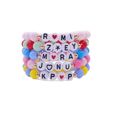 Imagem de SAVITO Pulseiras de amizade combinando, pulseiras Huntrix para caçadores de demônios, acessórios rumi, jinu zoey mira, bijuterias, presentes para meninas, crianças, Halloween, Natal