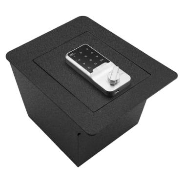 Imagem de WASAI Cofre de segurança para arma de console central compatível com Honda Pilot Ridgeline 2023+/Passport 2024+, caixa de bloqueio de apoio de braço de segurança antifurto com trava de teclado