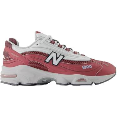 Imagem de New Balance Tênis masculino 1000 'vermelho/cinza' - M1000Q, Vermelho, 39