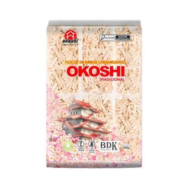 Imagem de Barrinha De Flocos de Arroz Caramelizados Tradicional - Okoshi 200g