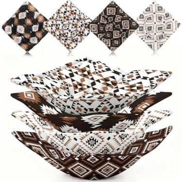 Imagem de CHENGU 4 peças de tigela de microondas de algodão suportes aconchegantes para comida quente, tigela de sopa, suporte de panela resistente ao calor, multiuso, acolchoado e seguro para prato de cozinha