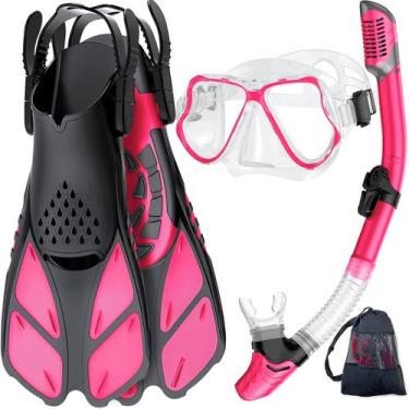 Imagem de Equipo de Snorkel Zenoplige: Máscara, Aletas y Tubo para Adultos