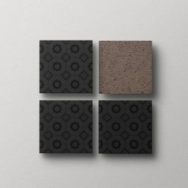 Imagem de Ladrilho Decorativo de Cerâmica com Estampa Telha de Cimento