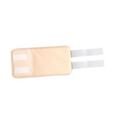 Imagem de Kokiya Compressas de óleo de rícino laváveis ​​à máquina com alça ajustável, menos sujeira, confortáveis ​​para pernas, joelhos, braços e idosos, 29x15x0.2cm