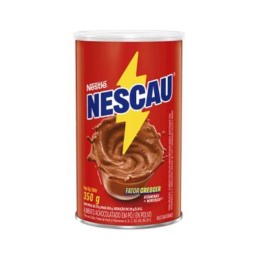 Imagem de Achocolatado em Pó Chocolate Nescau Nestlé 350g com Vitaminas e Minerais