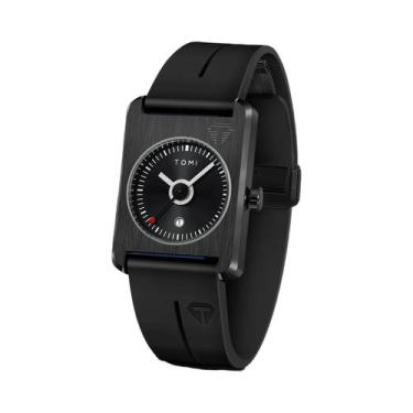 Imagem de Relógio De Pulso Masculino Com Mostrador Pequeno Quadrado, Moda, Fecho