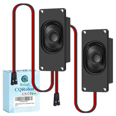 Imagem de Alto-falante CQRobot 3 Watt 8 Ohm / 3 Watt 4 Ohm / 5 Watt 8 Ohm para uma variedade de pequenos projetos eletrônicos., Speaker 3 Watt 4 Ohm-2.54mm Dupont Interface, 3W 4O 2.54mm Dupont