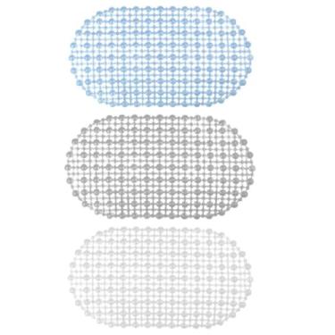 Imagem de Tapete para Box Oval, Tapetes para Banheira, Tapetes Antiderrapantes para Banheira para Bebês, Tapetes Antiderrapantes para Banheiras e Chuveiros - Cores Sortido