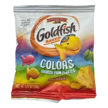 Imagem de Bolacha Goldfish Colors 28g, Cheddar - Importado Dos Eua - Pepperidge