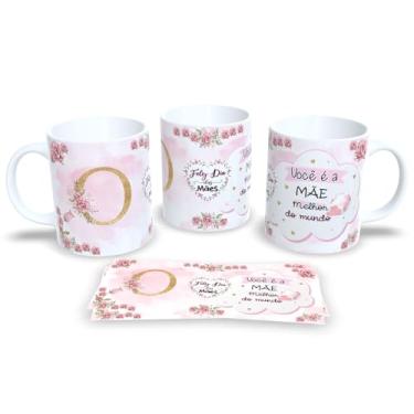 Imagem de Caneca Alfabeto dia das Mães Cada Letra é Um Carinho Para a Sua Mãe (O)