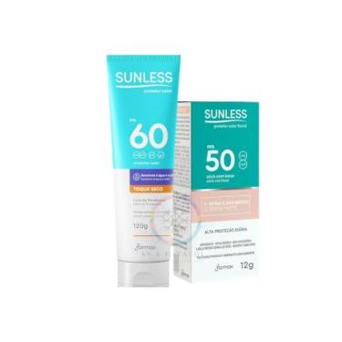 Imagem de kit Protetor Solar Facial Bastão Extra Clara Neutra + Protetor Solar Corporal FPS 60 120g