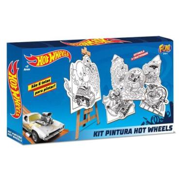 Imagem de Hot Wheels Kit de Pintura - Fun Divirta-se