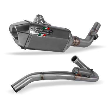 Imagem de Escapamento Viola Racing Crf 300f Trilha Enduro Motocross