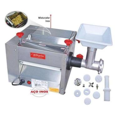 Imagem de Misturador de Massa 2Kg com Cilindro e Moedor 4 em 1 Bigolar