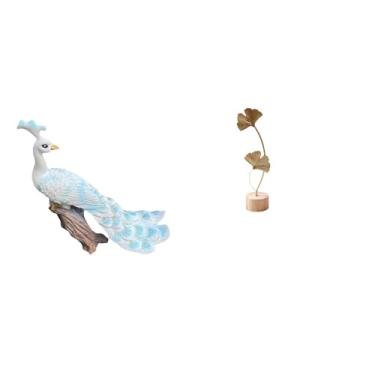 Imagem de Whtkoph Escultura de Folha, Estatueta Decorativa, Ornamento de Jardim, Artesanato, Estátua Abstrata Nórdica, Criativa, para Casa, Pátio, Mesa, Etc.