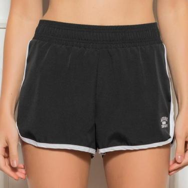 Imagem de Short de Academia Feminino Soltinho Moda Fitness Casual Treino Caminha