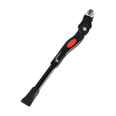 Imagem de harayaa Descanso lateral para bicicletas de 16 a 20 polegadas, ideal para bicicletas de montanha, Preto