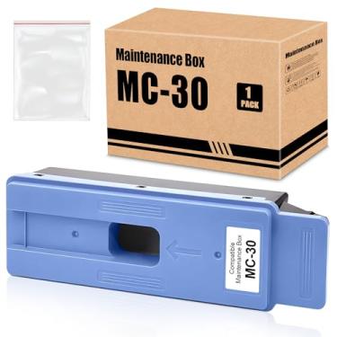 Imagem de Yongairuink Cartucho de manutenção MC-30 para impressora CAN Imageprograf GP-2000 GP-4000 PRO-2100 PRO-4100 PRO-4000 PRO-6000 PRO-6100 TX-3000 TX-3100 TX-4100 TX-4000 Impressora MC 30 resíduos Tanque