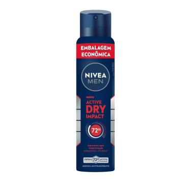 Imagem de Desodorante Antitranspirante Aerossol NIVEA MEN Active Dry Impact 200ml