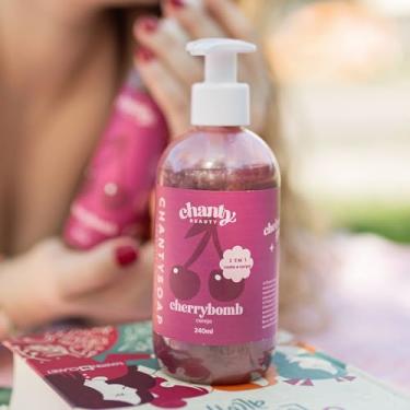 Imagem de Sabonete líquido 2 em 1 Chanty Beauty 240ml morango doce, melancia, cereja, baunilha (Cereja)
