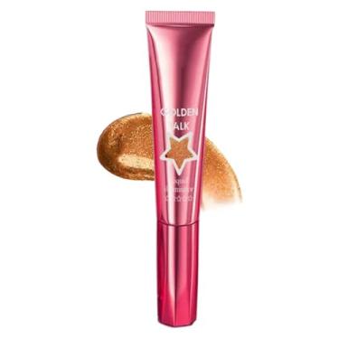 Imagem de Iluminador Líquido, Iluminador Líquido | Marcador Iluminador Líquido 18mL Leve,Creme iluminador de maquiagem iluminador de longa duração para todos os tipos e tons de pele