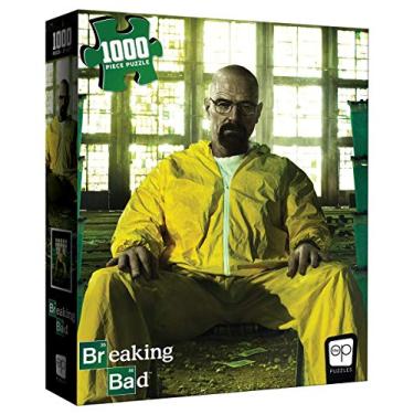 Imagem de USAOPOLY Breaking Bad 1000 Piece Jigsaw Puzzle | Officially Licensed AMC Show Breaking Bad Merchandise | Collectible Puzzle Featuring Walter White as Heisenberg