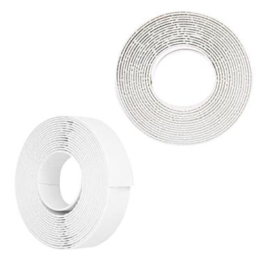 Imagem de Aoresac Tira de Vedação Autoadesiva Branca para Cozinha, Pia do Banheiro, Fita Impermeável, Fácil de Limpar, Com Superfície Lisa, Amplamente Utilizada para Lacunas