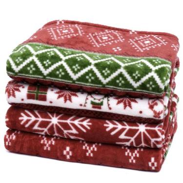 Imagem de Manta de Forro Polar PHF Impresa Tamaño Individual 150x230cm Retro Nav