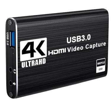 Imagem de Placa De Captura De Vídeo Hdmi Usb 3.0 4k Full Hd Externa