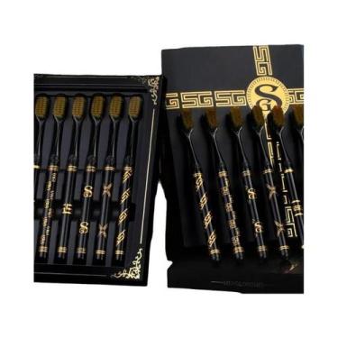 Imagem de Escova De Dentes De Cerdas Macias De Luxo, Pacote Com 6, Alta Qualidad