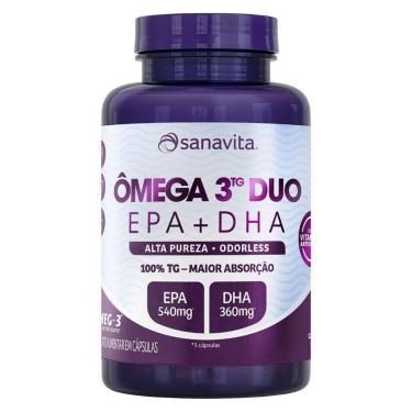Imagem de Ômega 3TG Duo - 60 Cápsulas - Sanavita-Unissex