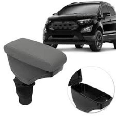 Imagem de Apoio de braço Ecosport sintético cinza s/costura 2013-2017