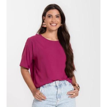 Imagem de Blusa Feminina Lisa Select Vermelho, P, Vermelho