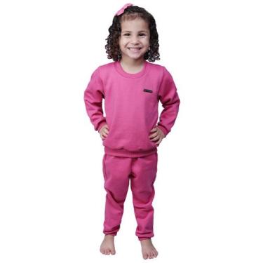 Imagem de Conjunto moletom juvenil e infantil do 1 ao 16 - Turbulencia, Rosa pin