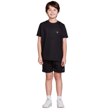Imagem de Conjunto Infantil Menino Camisa e Bermuda Moletinho-Masculino