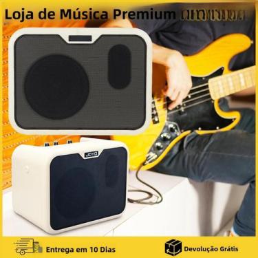 Imagem de Amplificador De Guitarra Elétrica Portátil Recarregável, Acessórios Pa