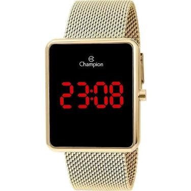 Imagem de Relógio Champion Feminino Digital Dourado Ch48180v