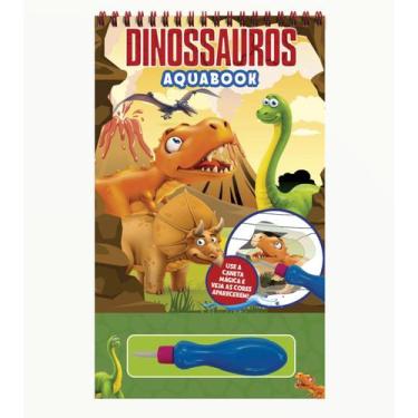 Imagem de Livro - Aquabook Diversão com Dinossauros