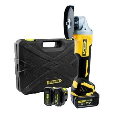 Imagem de Lixadeira 2 Baterias Potente 125mm Recarregavel Angular - Bomvink