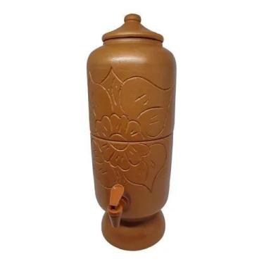 Imagem de Filtro De Barro Decorado Purificador Água Tradicional - RS Vale