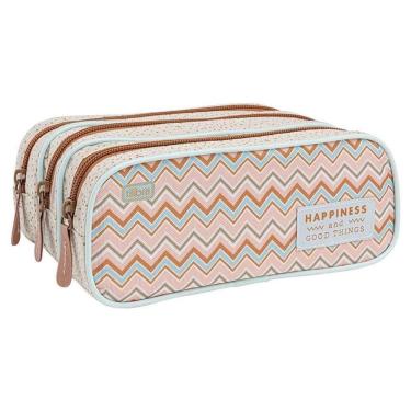 Imagem de Estojo Escolar Infantil Triplo Académie Sunshine - Tilibra